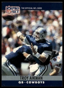 1990 Pro Set #78 Troy Aikman - Picture 1 of 2