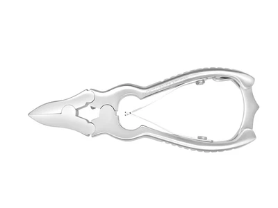 NEXT GENERATION Cantilever Toe Nail Nippers German Steel Polished Silver/Grey Handles - 12cm