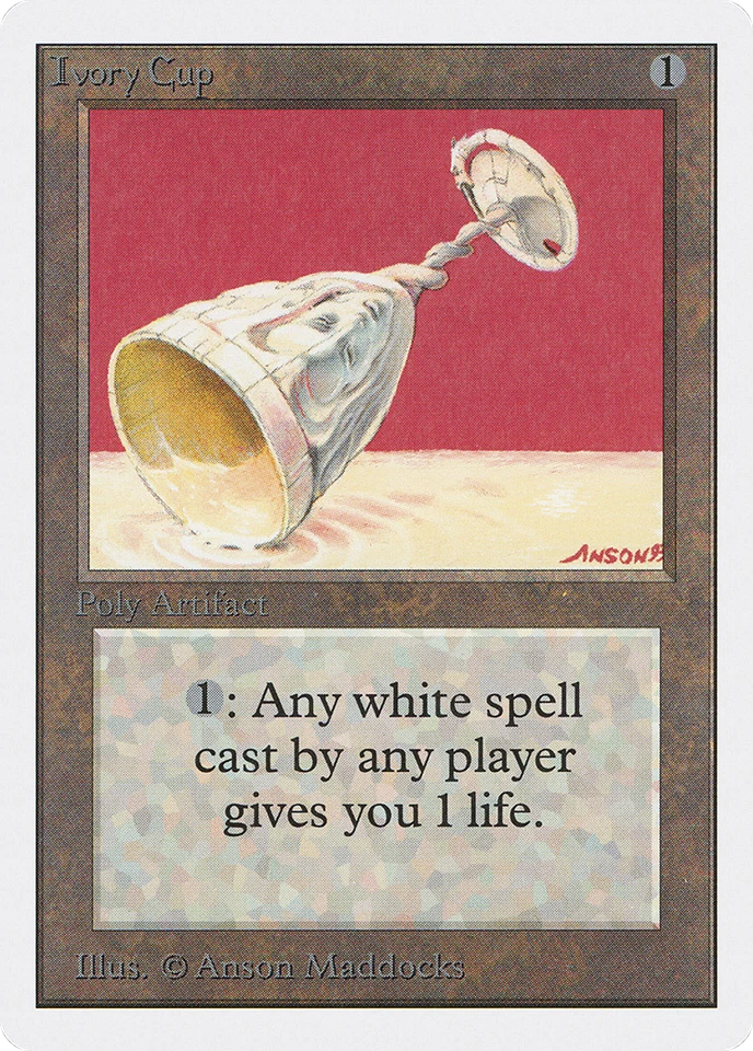Ivory Cup (MP) Unlimited Edition 2ED Magic MTG - Image 1 of 1