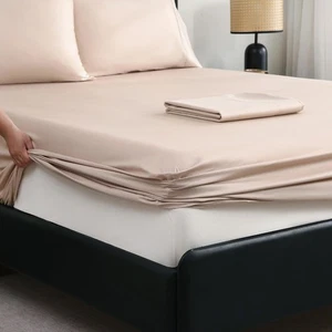 Extra Deep Pocket Queen Sheets Cotton - 1000 Thread Count Sheet Set - Fits 18... - Picture 1 of 7