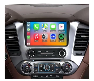 Rádio QLED rede 4G f2015-2019 GMC Yukon Chevrolet Chevy Tahoe Suburban 8 núcleos - Imagem 1 de 4