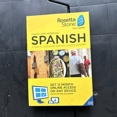 Rosetta Stone Full course Latin American 12 month online access- Brand New -4 - Image 1 of 4