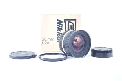 Nikon Nikkor Ais Ai-s 20mm F/2.8 Wide Angle MF Lens [Top Mint] - Image 1 of 4