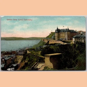 Postcard Quebec from Laval University Scenic View - Picture 1 of 4