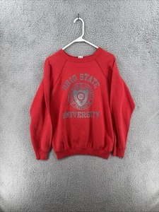 Vintage Champion Ohio State University Crest Crewneck Sweatshirt Men's Sz Large - Picture 1 of 4