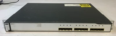 Cisco Catalyst 3750 Series WS-C3750G-12S-E 12 Port Gigabit Ethernet Switch "C7B" - Image 1 of 4