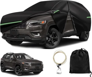 210D All-Weather Car Cover for Jeep 2014-2023 Cherokee Sun Snow Wind Rain Cover - Picture 1 of 7