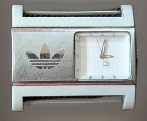 Vtg Adidas Originals Stainless Steel Quartz Watch ADH1724 Trefoil Face Part - Picture 1 of 8
