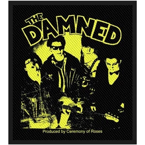 The Damned patch 'Young, Hot, Loud And Stiff' - Official licensed merchandise - Imagen 1 de 1