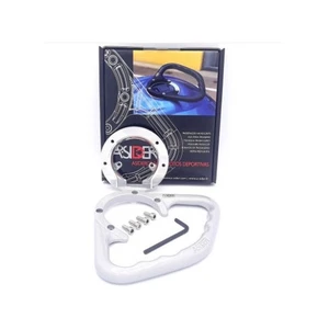 Haltegriff BMW S1000RR Silber Farbe Ohne Schrauben Sichtbar - Bild 1 von 3