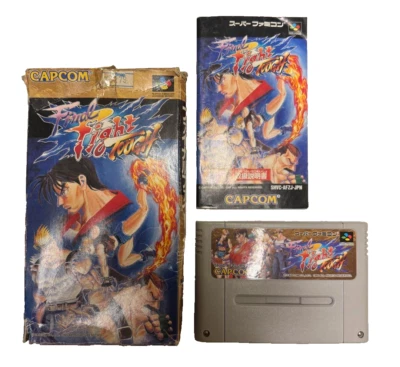 Super Famicom Final Fight Tough Rare Action Game With Box and Manual Japan - Image 1 of 4