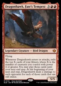 MTG - DRAGONHAWK, FATE'S TEMPEST - Bloomburrow (M) - Picture 1 of 1