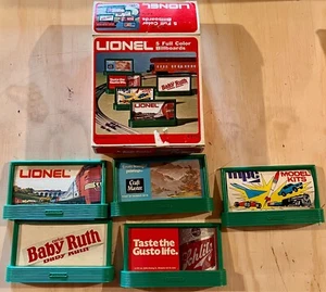 Lionel 6-2710 5 Full Color Billboards - Picture 1 of 7
