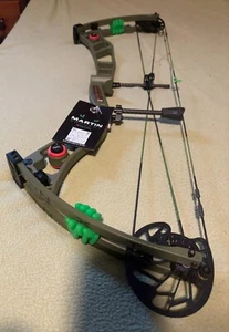 Martin NXT Maxx 33 Bow, 60# 27"-30" drawlength, new, green, RH - Picture 1 of 5