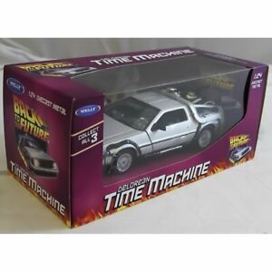 Welly TY3651 Back to the Future BTTF 1 Delorean 1:24 Scale Diecast Model Car