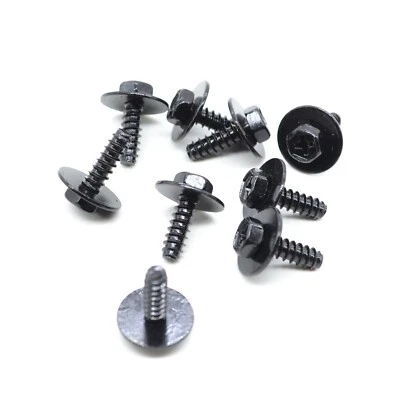 Винт для облицовки крыла M5-1,81 болт для бампера брызговика крышки для Mazda 10 шт. - Изображение 1 из 4