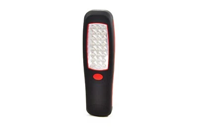 LED MAGNETIC TORCH WITH HANGING HOOK 24 LED HANDHELD WORK LIGHT - Image 1 of 3