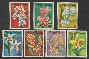 1984 Vietnam Stamp Orchids Collection Scott # 1378 - 1384 MNH       - Picture 1 of 1