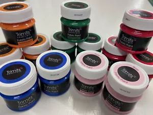 Trimits Water Based Fabric Paint Per 50ml Pot or 20ml Pen Various Colours - Picture 1 of 82