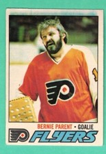 (1) BERNIE PARENT  1977-78 O-PEE-CHEE # 65 FLYERS GOALIE  VG  CARD (G4999)