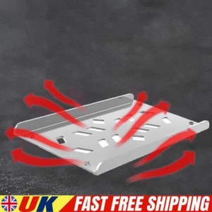 PC Stand Computer Tower Stand with Caster Wheels Steel Mobile CPU Stand (White) - Afbeelding 1 van 9