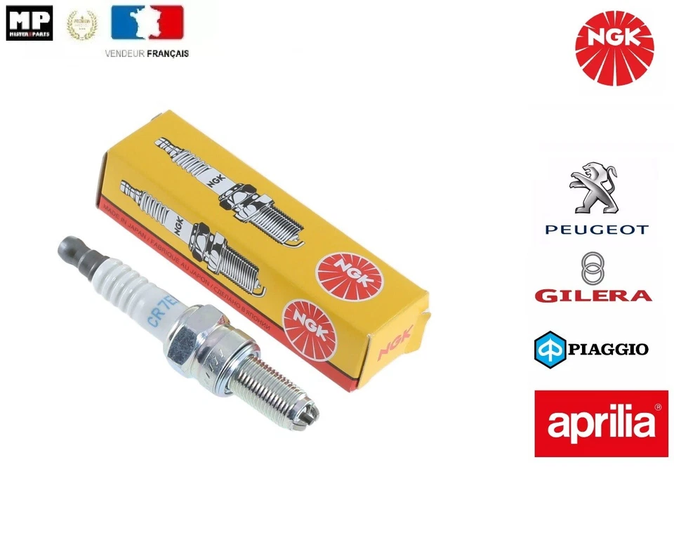 Bougie NGK CR7EKB pour APRILIA Atlantic Dorsoduro Mana Scarabeo Shiver SRV - Photo 1/1
