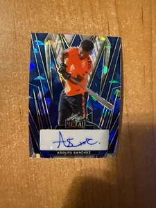 2024 Leaf Metal - Adolfo Sanchez - Blue Crystal Refractor Auto #d 11/12 - Picture 1 of 2