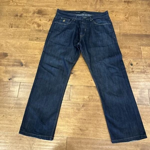 ROCAWEAR Mens W36xL32 Original Fit  Dark Wash Denim Jeans  Hip Hop Y2K - Picture 1 of 11