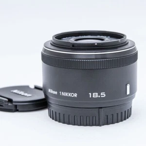 Nikon 1 NIKKOR 18.5mm 18.5 f/1.8 Lens black Tested Japan - Picture 1 of 4