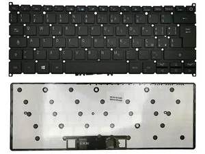 Acer Travelmate X514-51 X514-51T Keyboard Italian Black Backlit NK.I1313.0GA - Picture 1 of 2