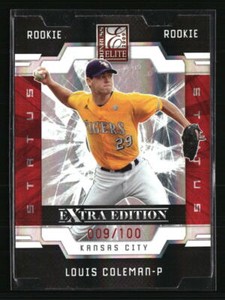 Louis Coleman 2009 Donruss Elite Extra Edition #147 Baseball Card /100
