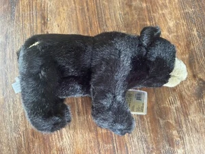 NUEVO CON ETIQUETAS Ganz Webkinz Signature Oso Negro Peluche Animal 10”L x 6”W Edad 3+ - Imagen 1 de 21