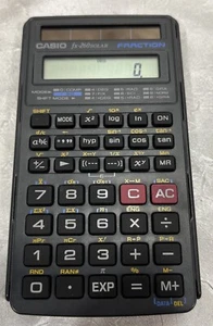 Casio Calculators FX 260 Solar Fraction Fx-260 Solar With Cover Fast shipping - Picture 1 of 6
