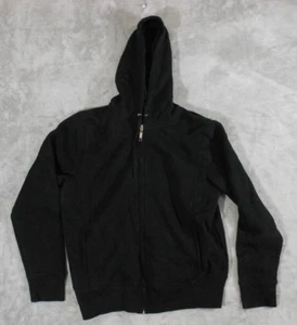 Felpa con cappuccio uomo High Sierra taglia media manica lunga nera chiusura zip casual - Foto 1 di 10