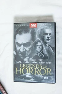 CLASSIC 50 MOVIES FEATURES LEGENDS OF HORROR DVD - Bild 1 von 3