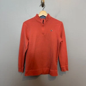 VINEYARD VINES boys stratford jersey 1/4 zip pullover size XL (20) Kids Youth - Picture 1 of 5