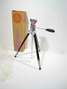 Vintage Hollywood Producer Lift Model Camera Tripod Works Great w Original Box - Picture 1 of 3
