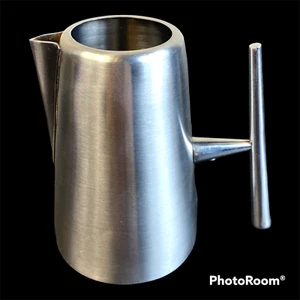 Rare Creamer Myco Tablewear Brushed Stainless Steel Creamer Vintage - Picture 1 of 8