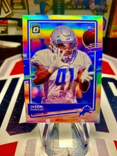 2020 Jason Huntley Panini Donruss Optic Silver Holo Rookie Card #104