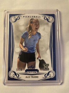2023 Leaf Pickleball Premiere Alix Truong Blue RC /20