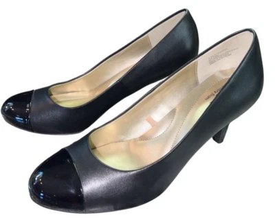 East 5th Black High Heel Pumps Sz 9.5 Memory Foam Shoe Excellent Condition - Image 1 of 4