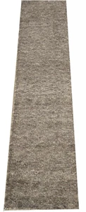 3X8 Modern Gray Runner Area Rug Hand-Knotted Wool Carpet (2'7" x 8') - Picture 1 of 6