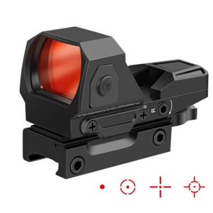 1x22x33 Reflex Sight 4 Reticle Red Dot Sight Low Power Consumption Collimator - Picture 1 of 11