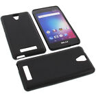 Bag for Blu Studio G HD LTE / G2 phone case protection cover TPU rubber Black