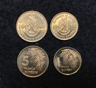 Guinea 2 Coins Set 1, 5 Francs Unc World Coins