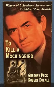 To Kill a Mockingbird VHS Gregory Peck Video Cassette Tape Vhs**BUY 2 GET 2 FREE - Picture 1 of 3