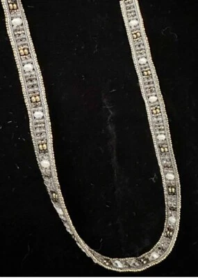 Pulsera envolvente Silpada capas de lujo gris perla usada en excelente estado Foto 1 de 4