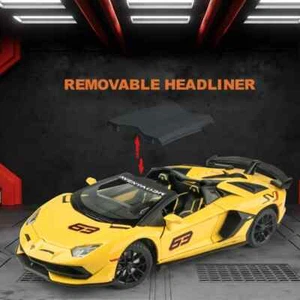 1:24 Lamborghini Aventador SVJ63 Alu Auto Druckguss & Spielzeugfahrzeuge Auto Modell - Bild 1 von 31