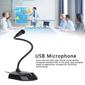 Taidu USB-Mikrofon Klarer Klang Stimmen Volles Antioxidans Langlebiges PC-M CHP - Afbeelding 1 van 22