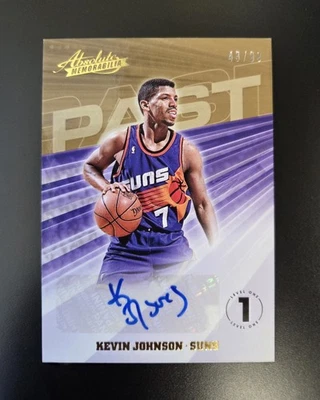 Autógrafos Kevin Johnson 2018-19 Panini Absolute Past/99 nivel 1 automático Foto 1 de 2